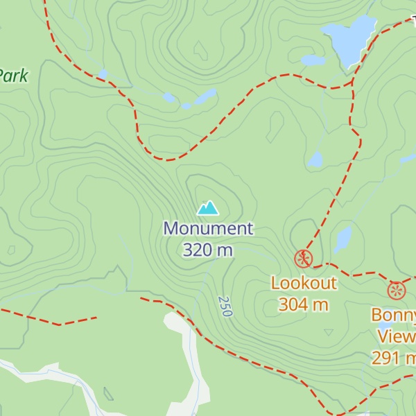 Map of Monument