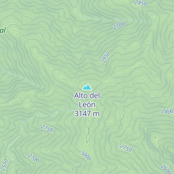 Map of Alto del León