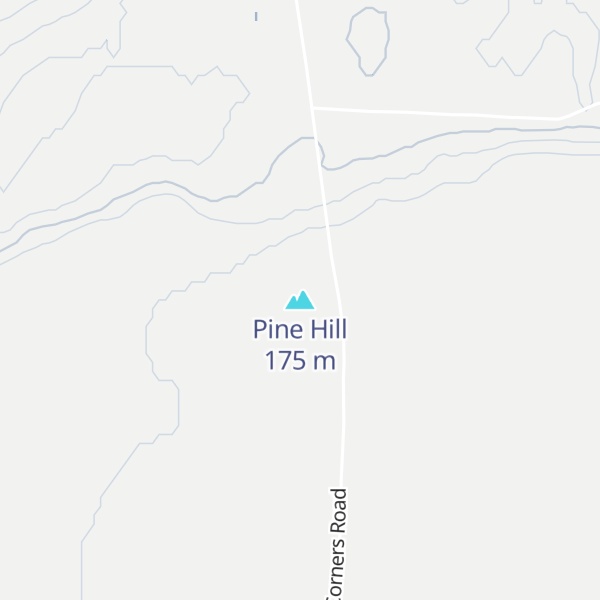 Map of Pine Hill