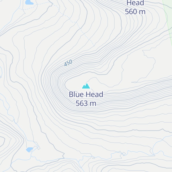 Map of Blue Head