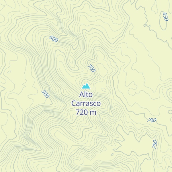 Map of Alto Carrasco