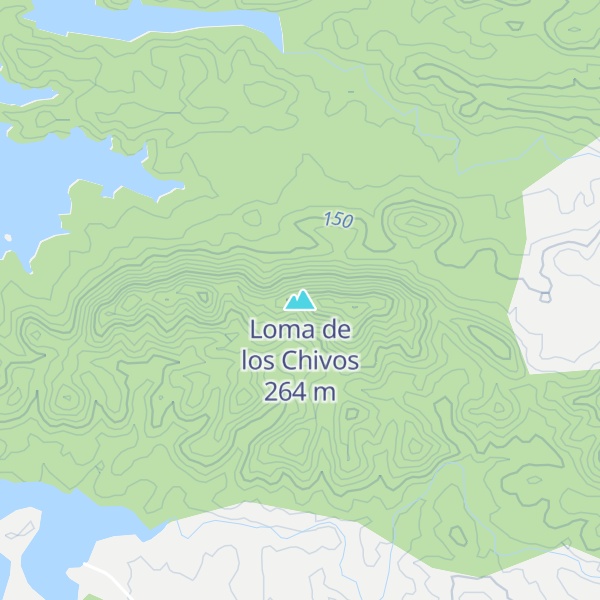 Map of Loma de los Chivos