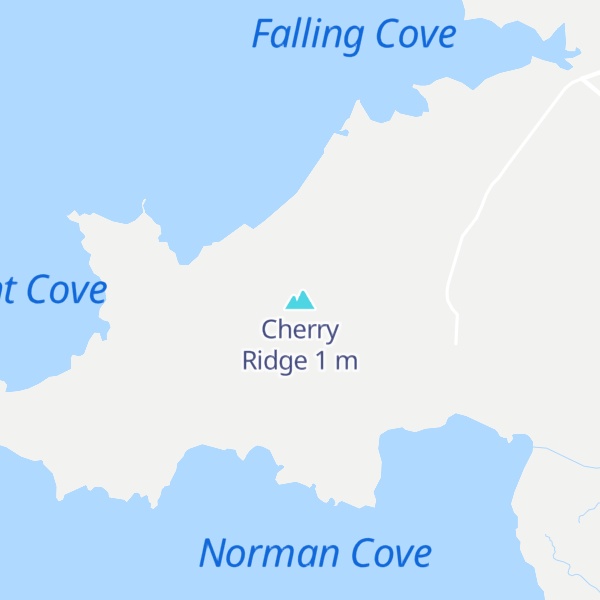Map of Cherry Ridge