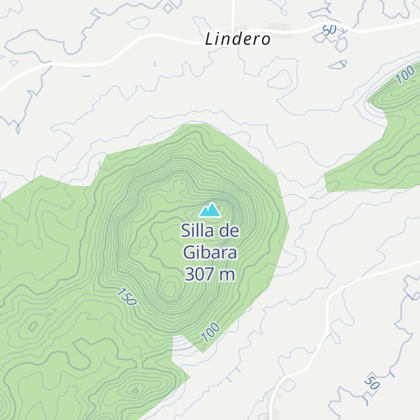 Map of Silla de Gibara