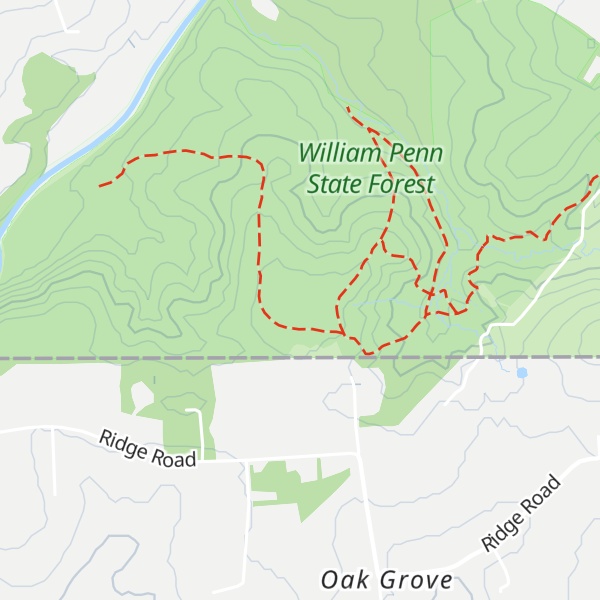 Map of Goat Hill