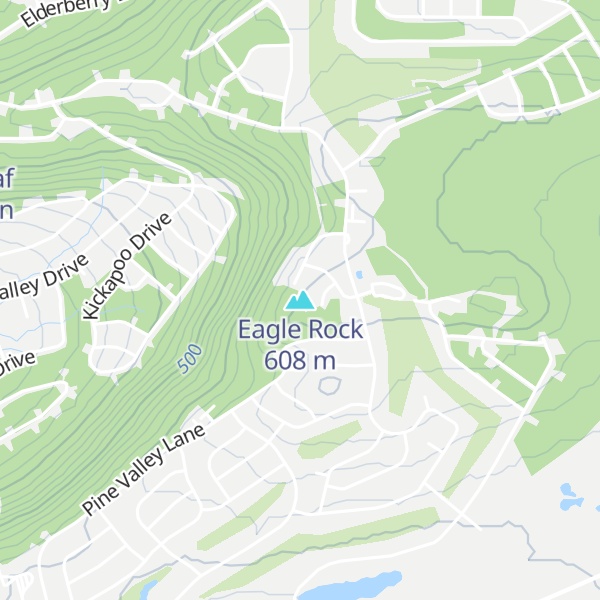Map of Eagle Rock