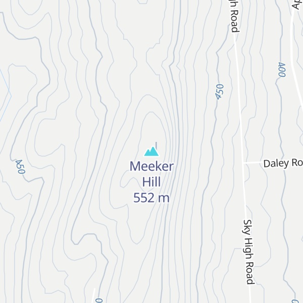 Map of Meeker Hill
