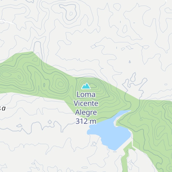 Map of Loma Vicente Alegre