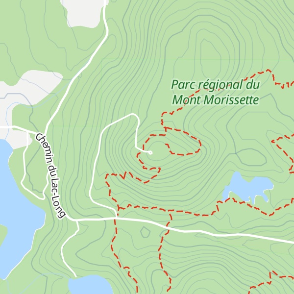 Map of Mont Morisette