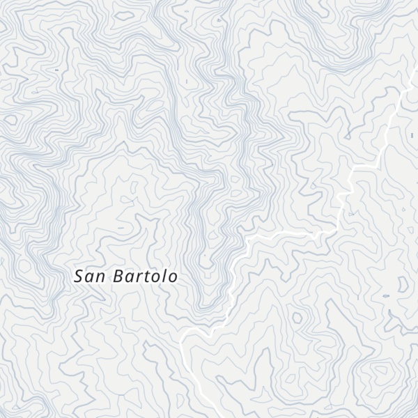 Map of Cerro Blanquecino