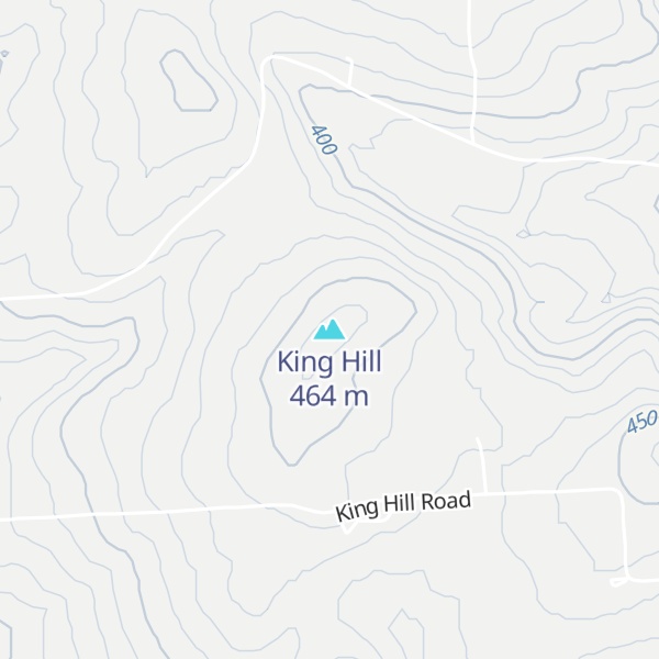 Map of King Hill