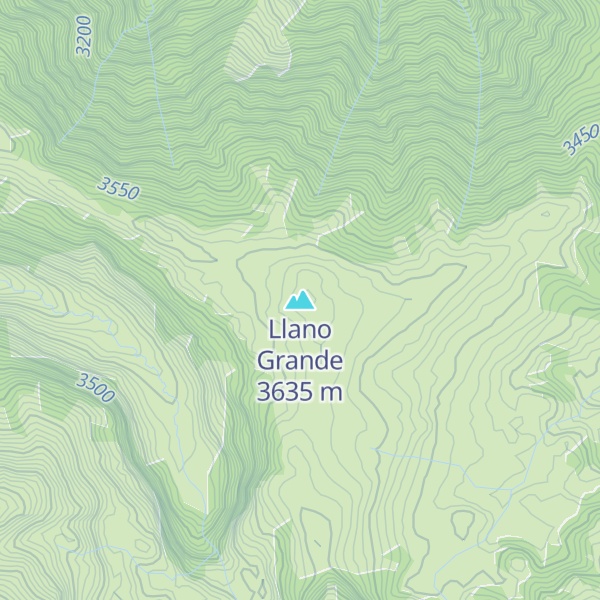 Map of Llano Grande