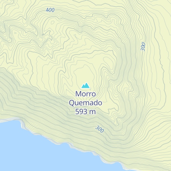 Map of Morro Quemado