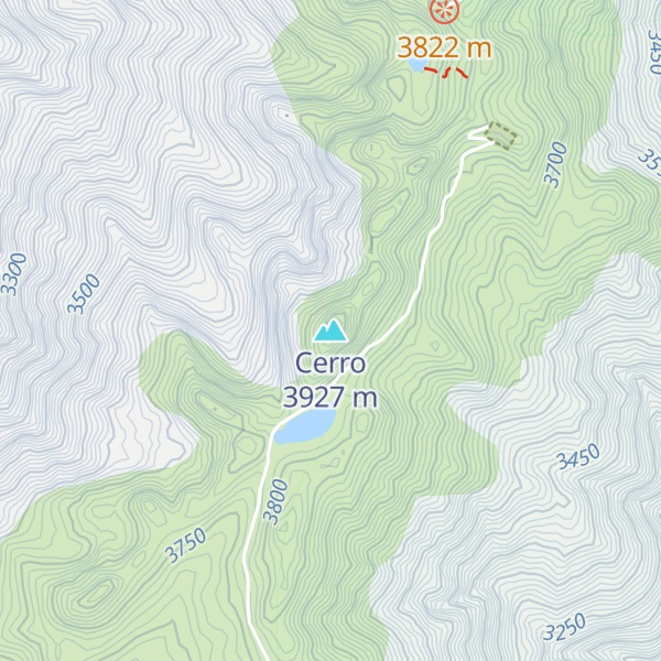 Map of Cerro