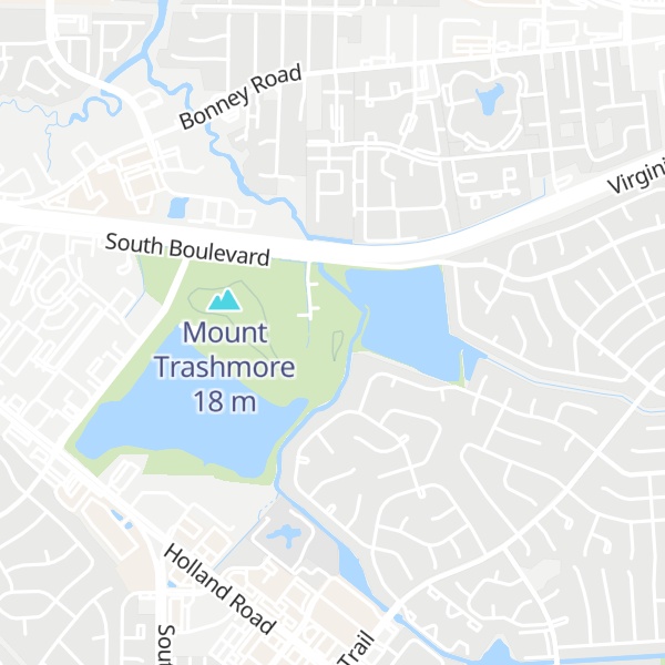 Map of Encore Hill