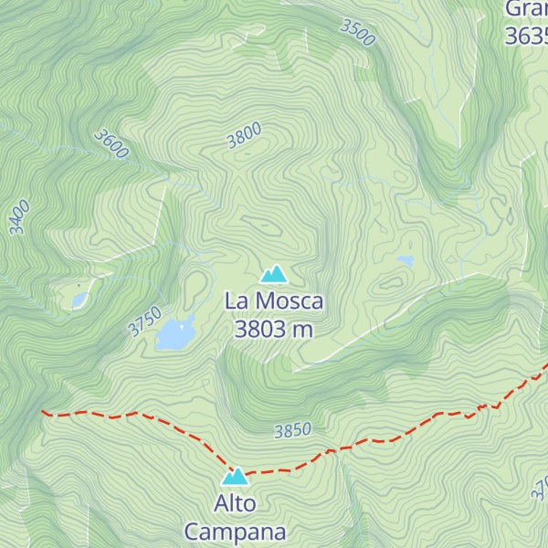 Map of La Mosca