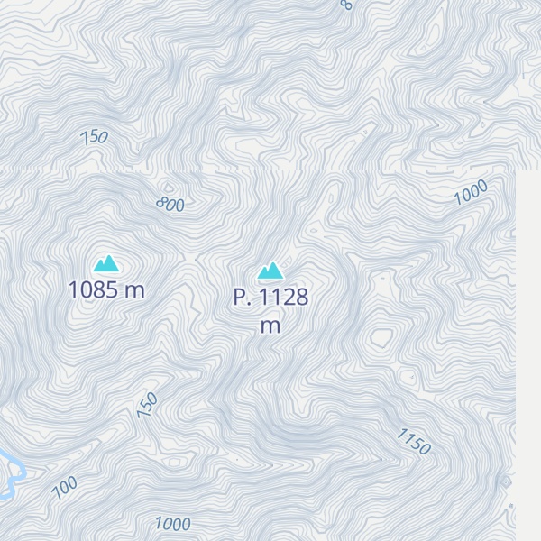 Map of P.