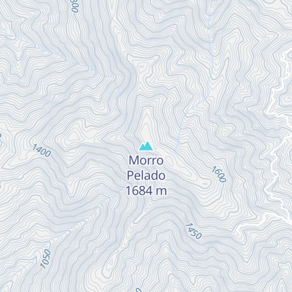 Map of Morro Pelado