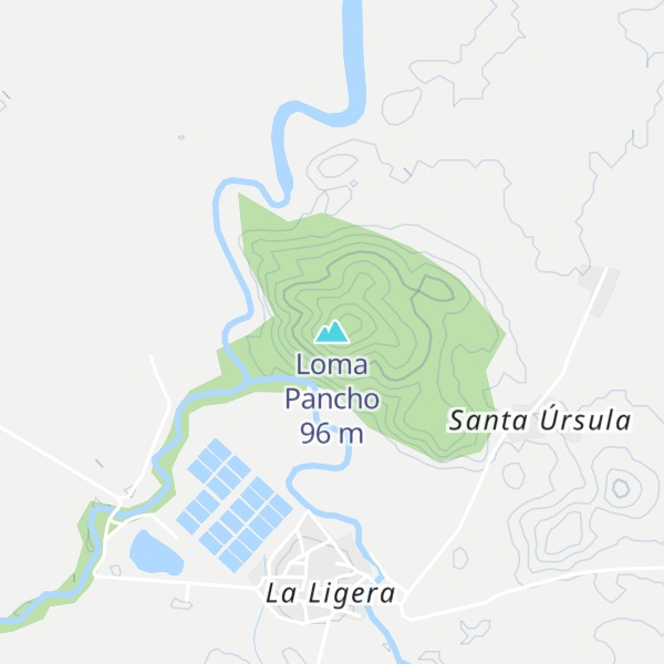 Map of Loma Pancho