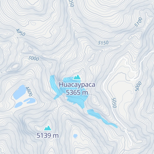 Map of Huacaypaca