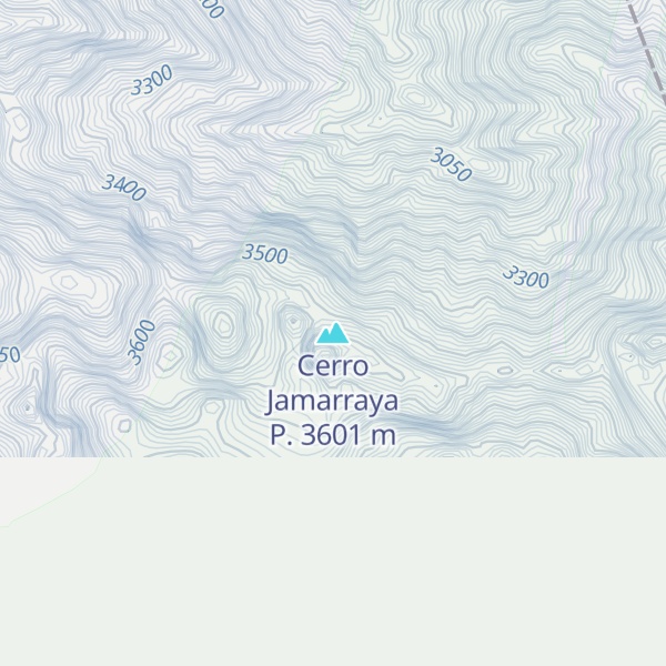 Map of Cerro Jamarraya P.