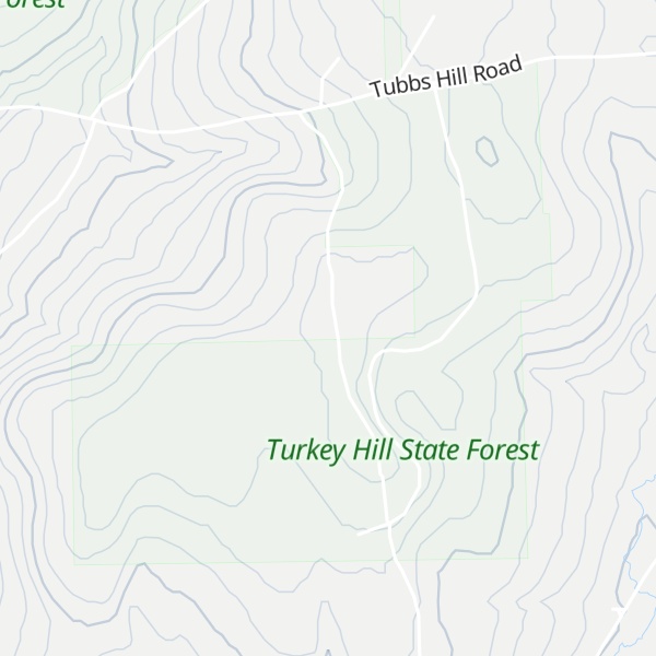 Map of Turkey Hill