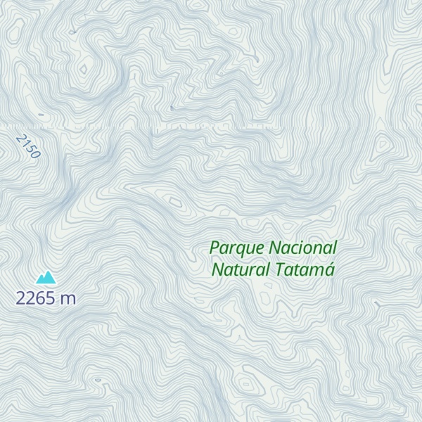 Map of Cuchilla Morro Gacho