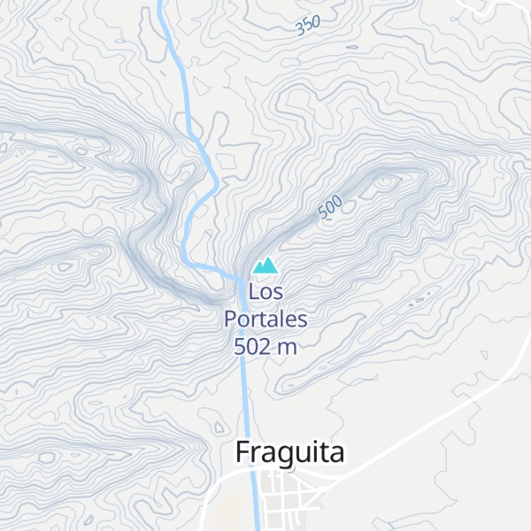 Map of Los Portales