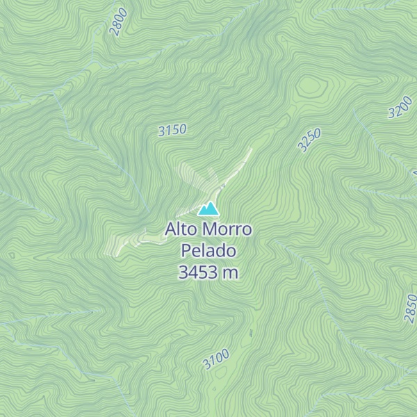 Map of Alto Morro Pelado