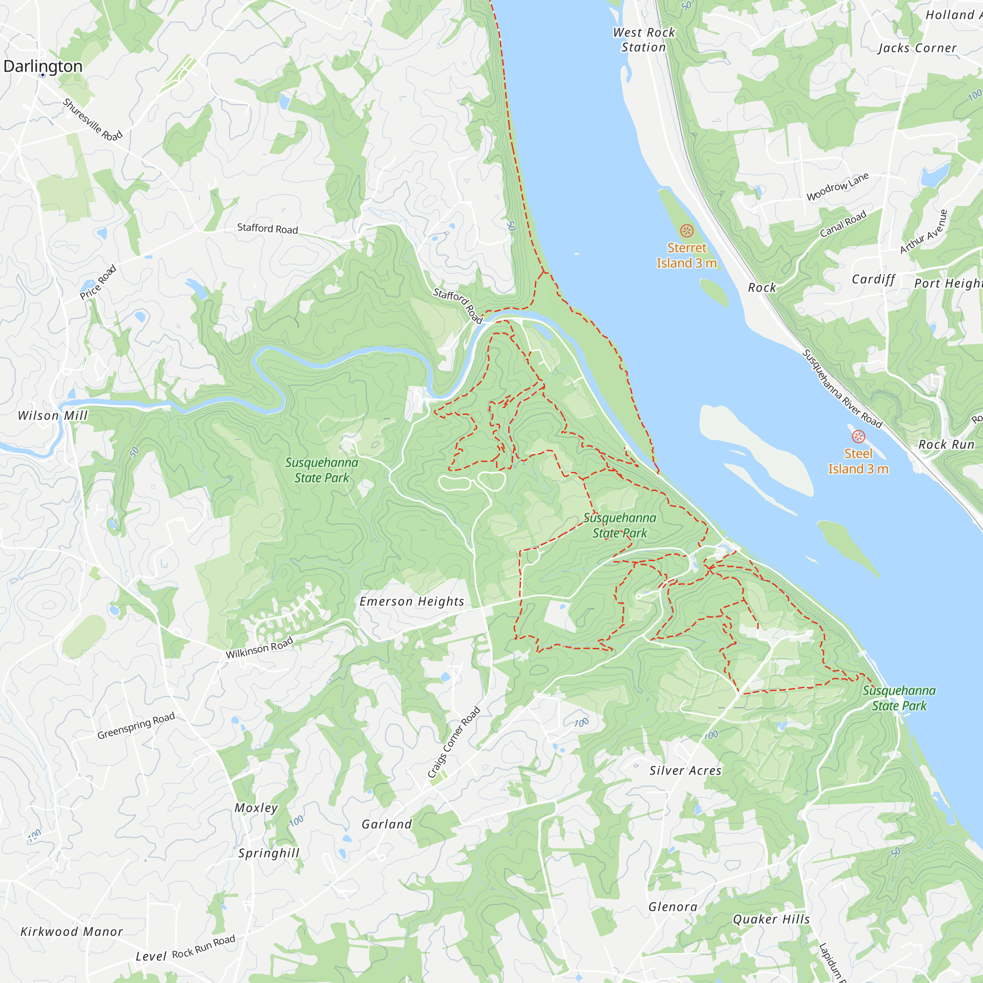 Blue Jay map