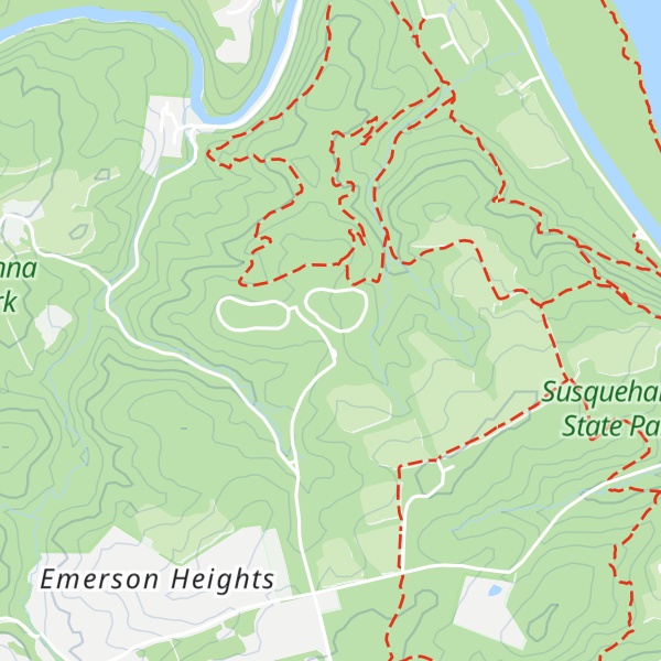 Map of Cardinal
