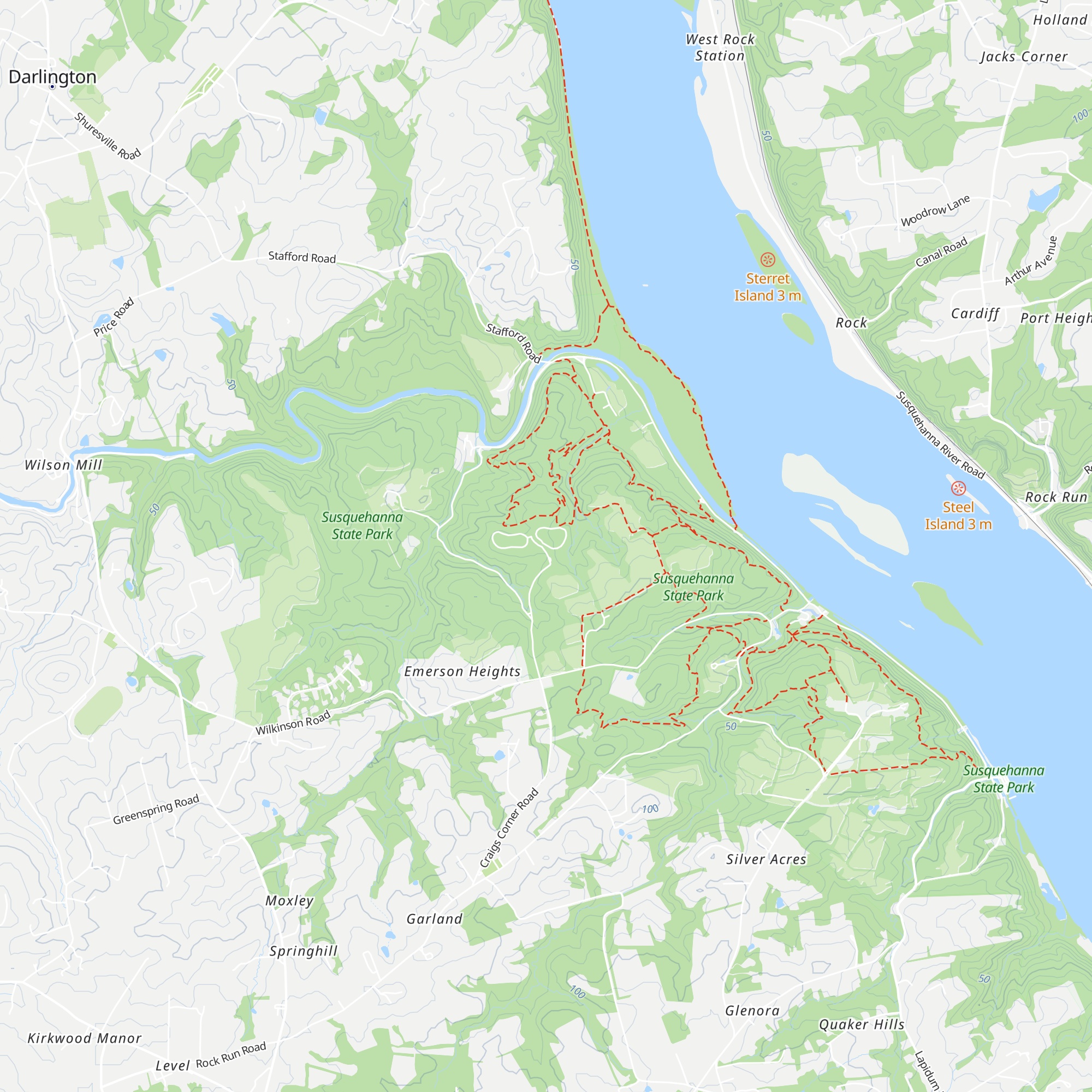 Bluebird map