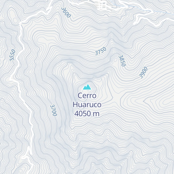 Map of Cerro Huaruco