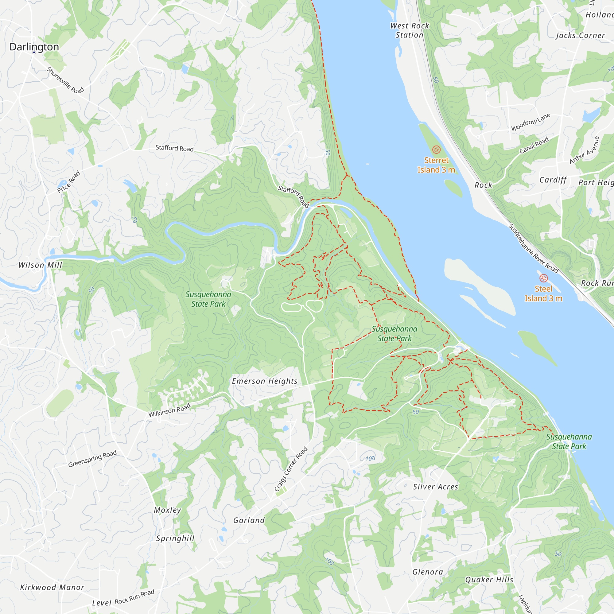 Oriole map