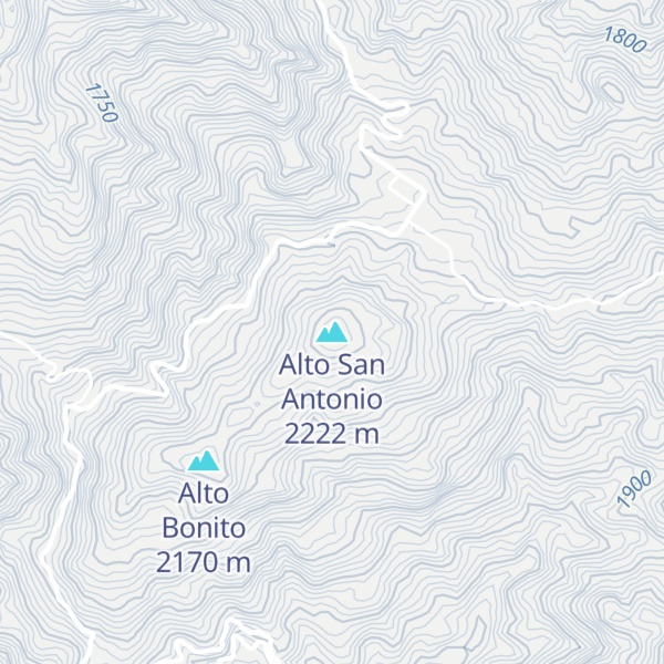 Map of Alto San Antonio