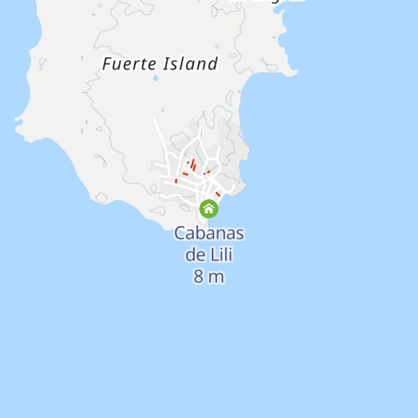 Map of Cabanas de Lili