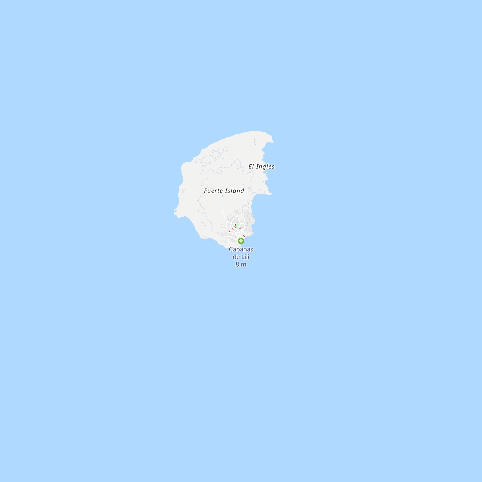 Cabanas de Lili map