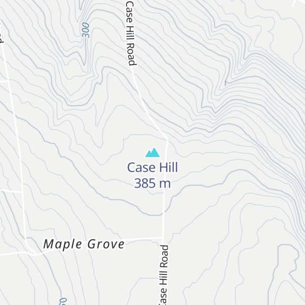 Map of Case Hill