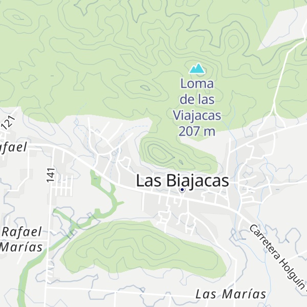Map of Loma de Las Biajacas