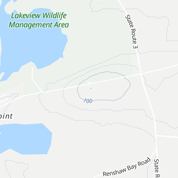 Map of Colwell Hill