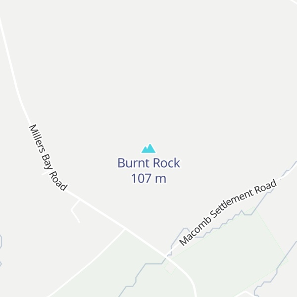Map of Burnt Rock