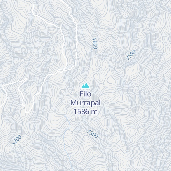 Map of Filo Murrapal