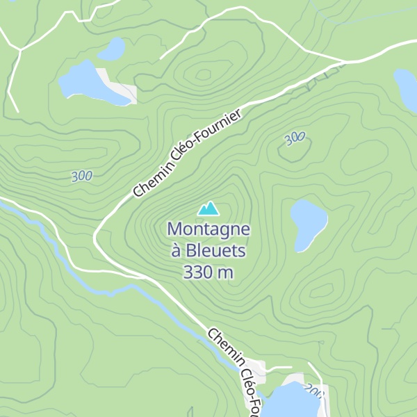 Map of Montagne à Bleuets