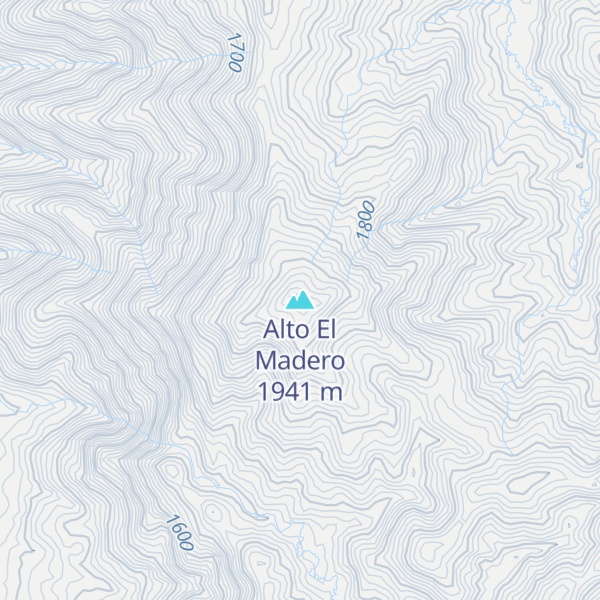 Map of Alto El Madero