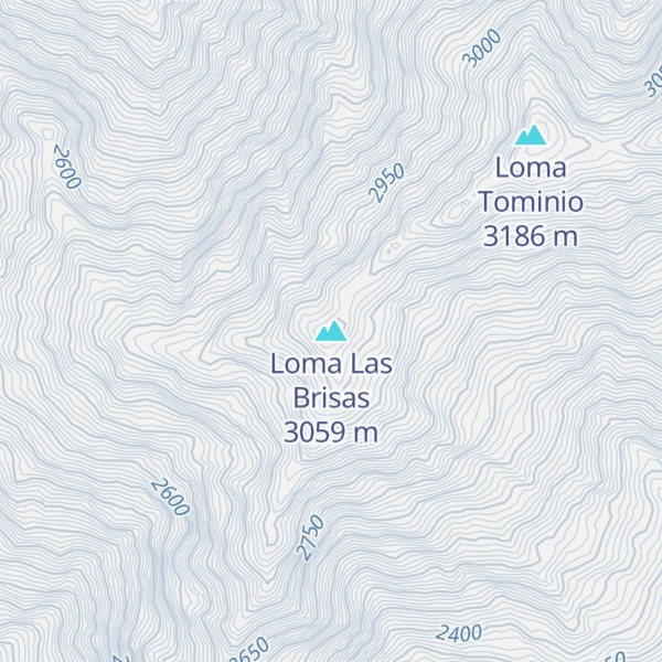 Map of Loma Las Brisas