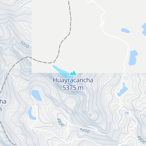 Map of Huayracancha