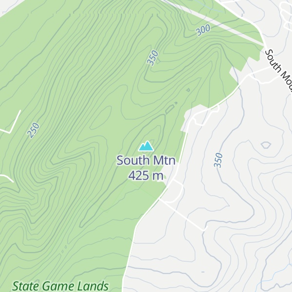 Map of South Mtn