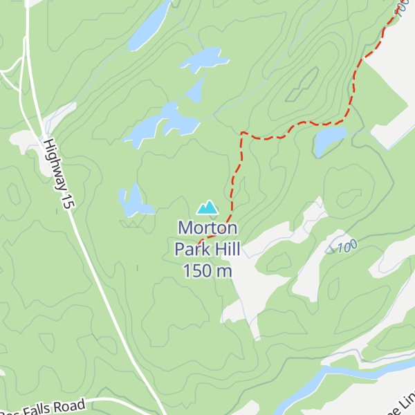 Map of Morton Park Hill