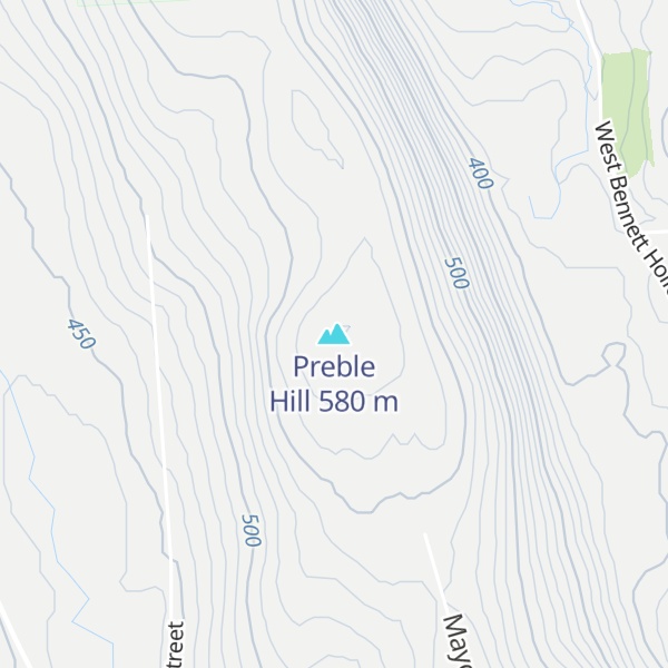 Map of Preble Hill