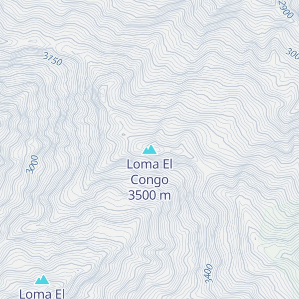 Map of Loma El Congo